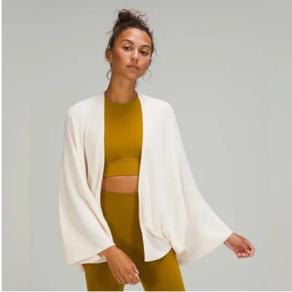 Lululemon Cotton blend cardigan